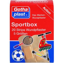 GOTHAPLAST Sportbox Strips 5 Größen 20 St.