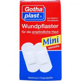 GOTHAPLAST Wundpfl.Mini sensitiv 1,7x4 cm 20 St.