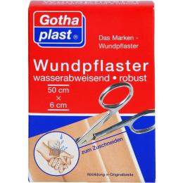 GOTHAPLAST Wundpfl.robust 6 cmx0,5 m wasserabweis. 1 St.