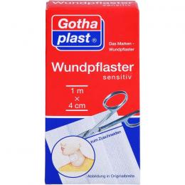 GOTHAPLAST Wundpfl.sensitiv 4 cmx1 m geschnitten 1 St.