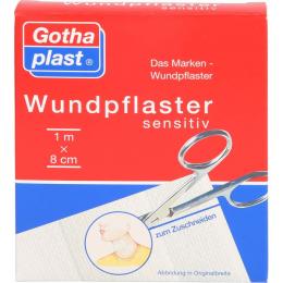 GOTHAPLAST Wundpfl.sensitiv 8 cmx1 m geschnitten 1 St.