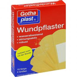 Ein aktuelles Angebot für GOTHAPLAST Wundpfl.wasserfest 4 Grössen 18 St ohne Pflaster - jetzt kaufen, Marke Gothaplast Verbandpflasterfabrik GmbH.