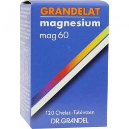 GRANDELAT MAG 60 MAGNESIUM Tabletten 120 St.