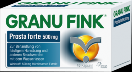 GRANU FINK Prosta forte 500 mg Hartkapseln 40 St
