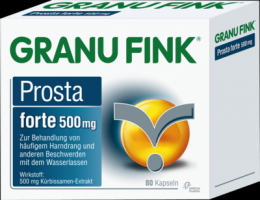 GRANU FINK Prosta forte 500 mg Hartkapseln 80 St