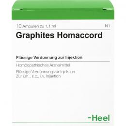 GRAPHITES HOMACCORD Ampullen 10 St.