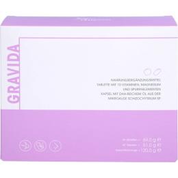 GRAVIDA 60 Tabletten+60 Kapseln 1 P (105,6 g)