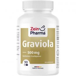 GRAVIOLA KAPSELN 500 mg/Kap.reines Blattpulv.Peru 90 St.