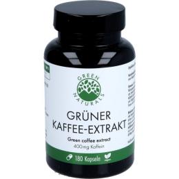 GREEN NATURALS Grüner Kaffee-Extr.100% Koffein Kps 180 St. (89 g)