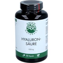 GREEN NATURALS Hyaluronsäure 930 mg vegan Kapseln 180 St.