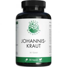 GREEN NATURALS Johanniskraut 850mg hochdosiert Kps 180 St.