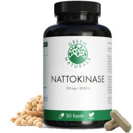 GREEN NATURALS Nattokinase 100 mg vegan Kapseln 365 St. (150 g)