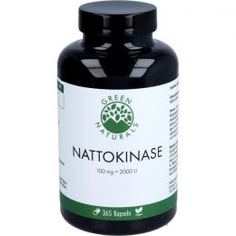 GREEN NATURALS Nattokinase 100 mg vegan Kapseln 365 St.