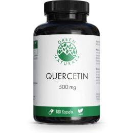 GREEN NATURALS Quercetin 500 mg hochdosiert Kaps. 180 St. (116 g)