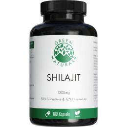 GREEN NATURALS Shilajit 1300mg hochdos.vegan Kaps. 180 St.