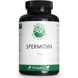GREEN NATURALS Spermidin 1,6 mg vegan Kapseln 240 St. (221 g)