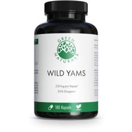 GREEN NATURALS Wild Yam hochdosiert vegan Kapseln 180 St.