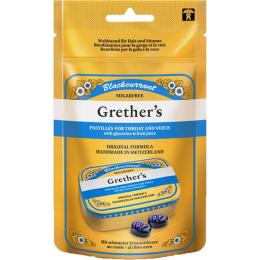 GRETHERS Blackcurrant Silber zf.Past.Beutel Refill 110 g