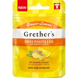 GRETHERS Ginger Lemon zuckerfrei Past.Mini Beutel 30 g