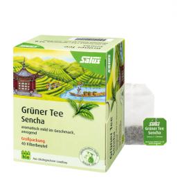 GRÜNER TEE Bio Salus Filterbeutel Grosspackung 40 St Filterbeutel