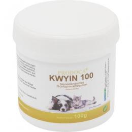 GRÜNLIPPENMUSCHEL KWYIN 100 Pulver f.Hunde/Katzen 100 g