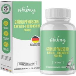 GRÜNLIPPMUSCHEL 2000 mg hochdosiert Kapseln 300 St.