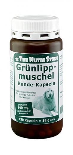 GRÜNLIPPMUSCHEL 500 mg Kapseln f.Hunde 150 St Kapseln