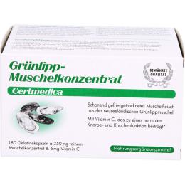 GRÜNLIPPMUSCHEL KONZENTRAT Kapseln 180 St.
