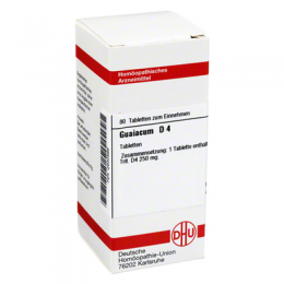 GUAIACUM D 4 Tabletten 80 St