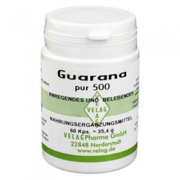 GUARANA PUR 500 Kapseln 35,4 g