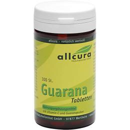 GUARANA TABLETTEN 200 mg Extraktpulver 100 St. (45,8 g)