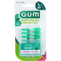 GUM Soft-Picks Comfort Flex mint large 40 St.