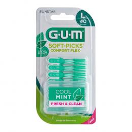 GUM Soft-Picks Comfort Flex mint large 40 St ohne