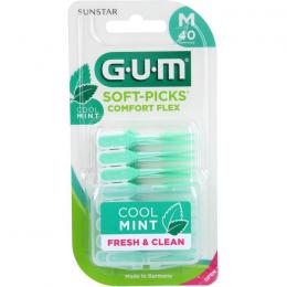 GUM Soft-Picks Comfort Flex mint medium 40 St.