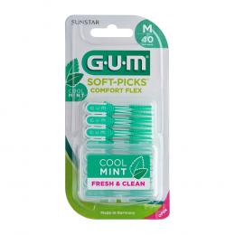 GUM Soft-Picks Comfort Flex mint medium 40 St Zahnbürste