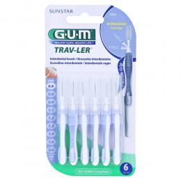 Ein aktuelles Angebot für GUM TRAV-LER 0,6IN Kerze hellblau Interdentalbür. 6 St Zahnbürste Zahnpflegeprodukte - jetzt kaufen, Marke Sunstar Deutschland GmbH.