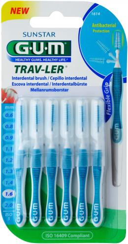 Ein aktuelles Angebot für GUM Trav-Ler 1 6 St Zahnbürste Zahnpflegeprodukte - jetzt kaufen, Marke Sunstar Deutschland GmbH.