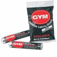 GYM Salmiak Lakritz Drops zuckerfrei 100 g