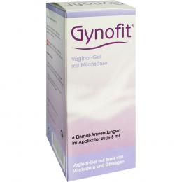 Gynofit Vaginal-Gel mit Milchsäure 6 X 5 ml Gel