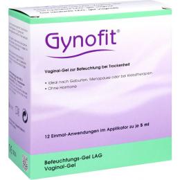 GYNOFIT Vaginal Gel zur Befeuchtung 12 X 5 ml Gel