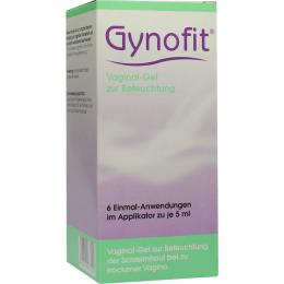 GYNOFIT Vaginal Gel zur Befeuchtung 6 X 5 ml Gel