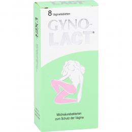 GYNOLACT Vaginaltabletten 8 St Tabletten