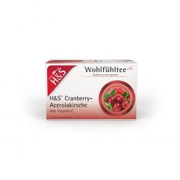 H&S Cranberry-Acerolakirsche mit Vitamin C Fbtl. 20 X 2.8 g Filterbeutel