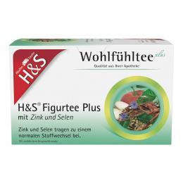 H&S Figurtee Plus mit Zink und Selen Filterbeutel 20 X 1.5 g Filterbeutel