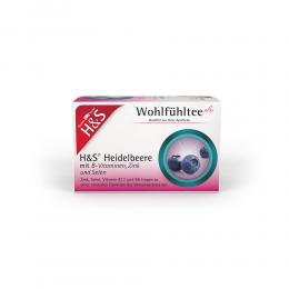 H&S Heidelbeere m.B-Vitaminen Zink und Selen Fbtl. 20 X 2.5 g Filterbeutel