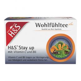 H&S Stay up mit Vitamin C und B6 Filterbeutel 20 X 1.5 g Filterbeutel