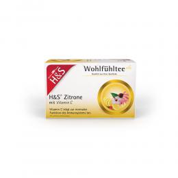 H&S Zitrone mit Vitamin C Filterbeutel 20 X 2.5 g Filterbeutel