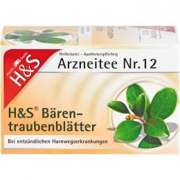 H&S Bärentraubentee Filterbeutel 54 g
