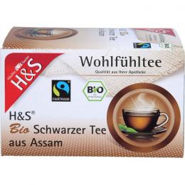 H&S Bio Schwarzer Tee aus Assam Filterbeutel 36 g