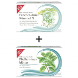 H&S Fenchel-Anis-Kümmel N Filterbeutel 20 St. + Pfefferminztee Filterbeutel 20 St.